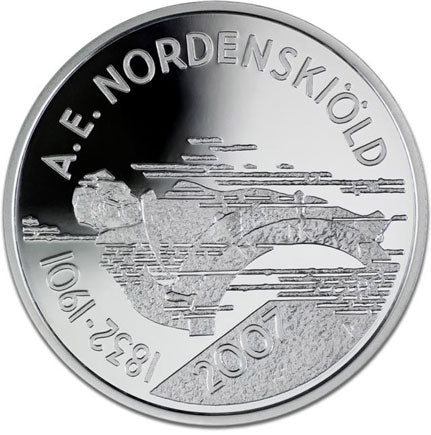 Finlandia €10 A.E. Nordenskiöld 2007