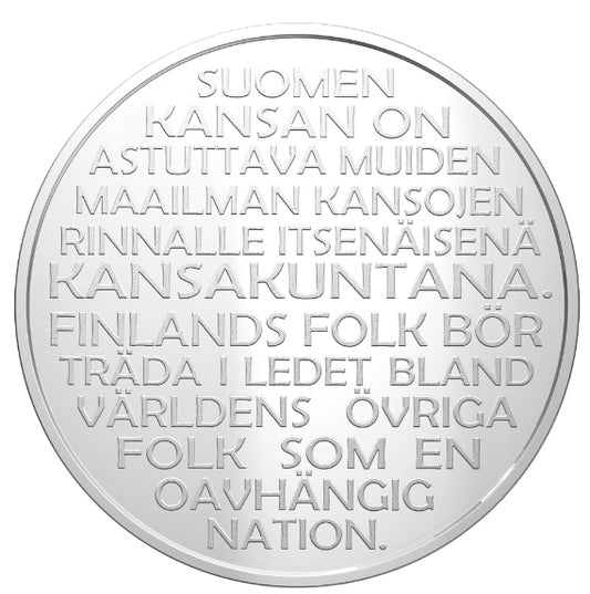 Finlandia €20 100 anni dell'Indipendenza 2017